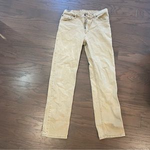 Men’s wrangler 32x32 khaki